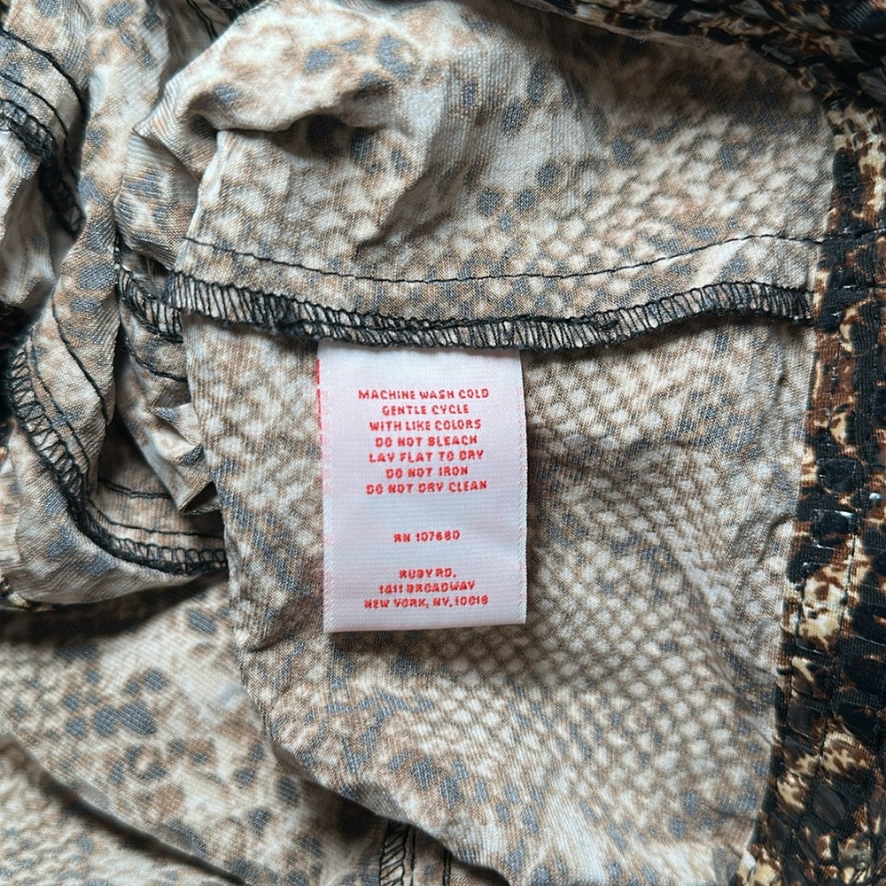 Ruby Rd. Gloss Snakeskin Lightweight Jacket - 14p - image 6